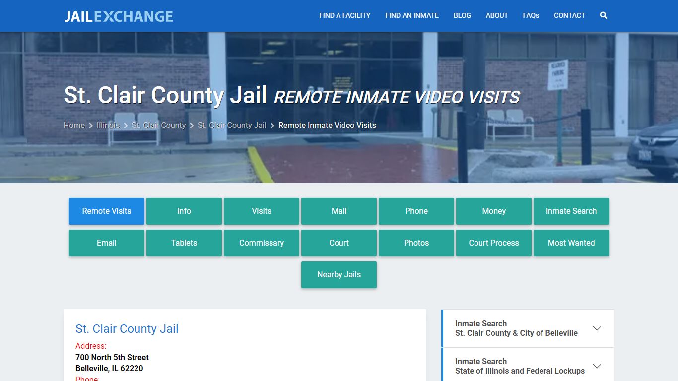 Video Visitation - St. Clair County Jail, IL - Jail Exchange